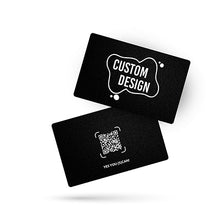 Load image into Gallery viewer, Black Plastic NFC Digital Business Card