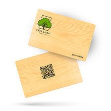 Load image into Gallery viewer, Bamboo NFC Digital Business Card
