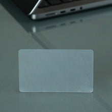 Load image into Gallery viewer, Transparent Plastic NFC Digital Business Card
