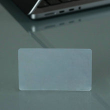 Load image into Gallery viewer, Transparent Plastic NFC Digital Business Card