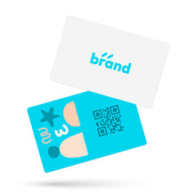 Load image into Gallery viewer, White Plastic NFC Digital Business Card